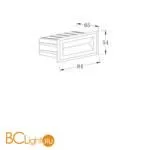 Встраиваемый светильник Maytoni Bosca O045SL-L3W3K - Фото 0