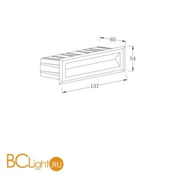 Встраиваемый светильник Maytoni Bosca O045SL-L5W3K - Фото 0