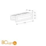 Встраиваемый светильник Maytoni Bosca O045SL-L5W3K - Фото 0