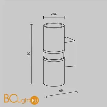 Бра Maytoni Bowery O582WL-02B - Фото 5