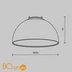 Подвесной светильник Maytoni Bowl TR126B-20W3K-B - Фото 7