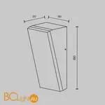 Бра Maytoni Brick O436WL-L10GF3K1 - Фото 5