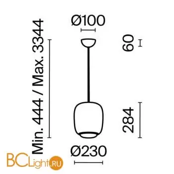 Подвесной светильник Maytoni Brio MOD466PL-L12GR3K - Фото 6