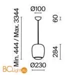 Подвесной светильник Maytoni Brio MOD466PL-L12GR3K - Фото 6