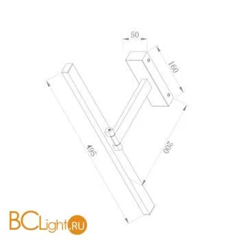 Подсветка Maytoni Bris MIR008WL-L12B4K - Фото 4