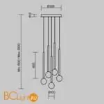 Подвесной светильник Maytoni Bubble Dreams MOD383PL-L16BBS3K - Фото 4