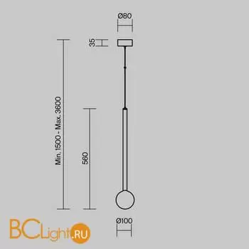 Подвесной светильник Maytoni Bubble Dreams MOD383PL-L4BS3K - Фото 4