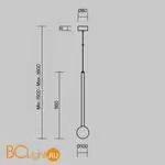 Подвесной светильник Maytoni Bubble Dreams MOD383PL-L4BS3K - Фото 4