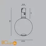 Трековый светильник Maytoni Bubble new TR205-1-3W3K-B - Фото 8