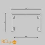 Шинопровод Maytoni Busbar trunkings Basity new TRX172-111B - Фото 5