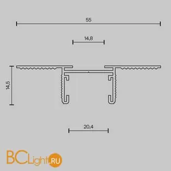 Шинопровод Maytoni Busbar trunkings Basity new TRX172-123B - Фото 5