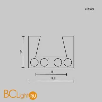Шинопровод Maytoni Busbar trunkings Elasity new TRX160-115B - Фото 3