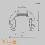 Шинопровод Maytoni Busbar trunkings Exility new TRXM034-R-412B - Фото 4