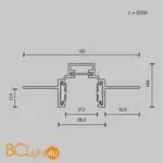 Шинопровод Maytoni Busbar trunkings Exility new TRXM034-422B - Фото 4