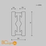 Шинопровод Maytoni Busbar trunkings Flarity new TRX154-112B - Фото 5