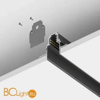 Шинопровод 3м Maytoni Gravity встраиваемый черный TRX010-423B - Фото 0