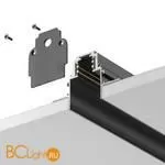 Шинопровод 3м Maytoni Gravity встраиваемый черный TRX010-423B - Фото 1