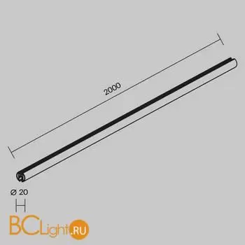 Шинопровод Maytoni Busbar trunkings Levity new TRX184-R-112B - Фото 5