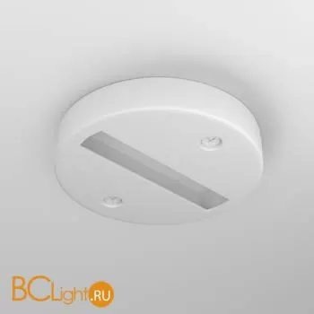 Шинопровод-адаптер Maytoni Unity одноместный белый TRA010-1-BS-W