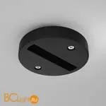 Шинопровод-адаптер Maytoni Unity одноместный черный TRA010-1-BS-B