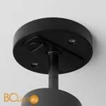 Шинопровод-адаптер Maytoni Unity одноместный черный TRA010-1-BS-B - Фото 0