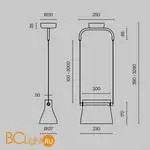 Подвесной светильник Maytoni Cabaret new MOD170PL-L8BS3K - Фото 3