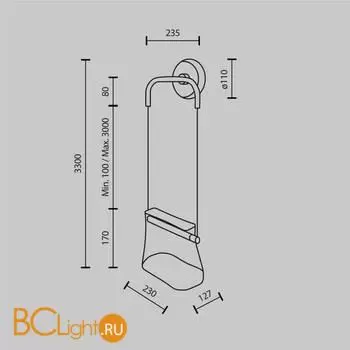 Настенный светильник Maytoni Cabaret new MOD170WL-L8BS3K1 - Фото 10