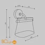 Настенный светильник Maytoni Cabaret new MOD170WL-L8BS3K2 - Фото 8