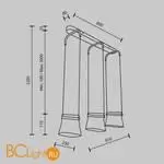 Подвесной светильник Maytoni Cabaret new MOD170PL-L24BS3K - Фото 10