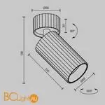 Спот Maytoni Calipso C108CL-01-GU10-BS - Фото 9