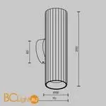 Бра Maytoni Calipso C106WL-02-GU10-B - Фото 6