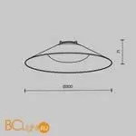 Подвесной светильник Maytoni Campana TR127B-12W4K-B - Фото 4