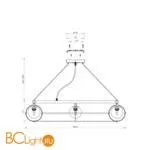 Люстра Maytoni Carcass MOD312PL-12GCH - Фото 5