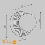 Бра Maytoni Careless MOD403WL-01GR - Фото 5