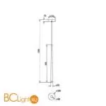 Подвесной светильник Maytoni Cascade MOD132PL-L6BSK - Фото 1