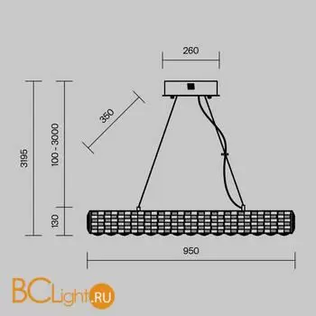 Подвесной светильник Maytoni Castello new MOD336PL-L130G3K - Фото 4