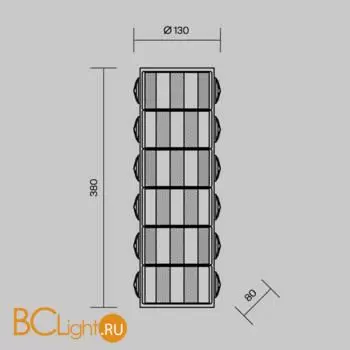 Бра Maytoni Castello MOD336WL-L35G3K - Фото 4