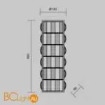 Бра Maytoni Castello MOD336WL-L35G3K - Фото 4