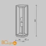 Садово-парковый фонарь Maytoni Cell O452FL-01GF1 - Фото 6