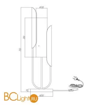 Настольная лампа Maytoni Cipresso Z014TL-01G - Фото 3