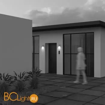 Уличный настенный светильник Maytoni Clyde O493WL-01W - Фото 3