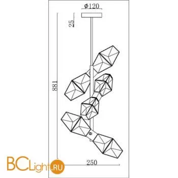 Люстра Maytoni Coctail Time MOD325PL-06G1 - Фото 3