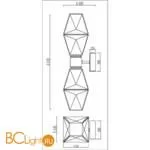 Бра Maytoni Coctail Time MOD325WL-02G - Фото 3