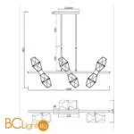 Люстра Maytoni Coctail Time MOD325PL-06G - Фото 3