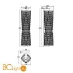 Настенный светильник Maytoni Coil MOD125WL-L6CH3K - Фото 2