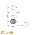 Настольный светильник Maytoni Collar MOD301TL-L18CH3K - Фото 0