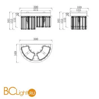 Настенный светильник Maytoni Colline MOD083WL-02CH - Фото 1