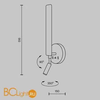 Бра Maytoni Combo MOD214WL-L8W3K1 - Фото 2