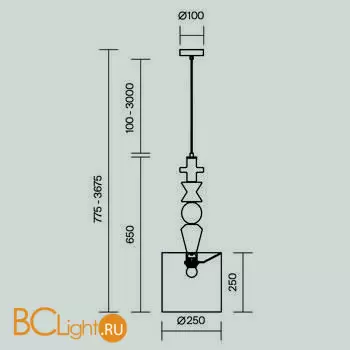 Подвесной светильник Maytoni Comforty new MOD298PL-01W1 - Фото 6