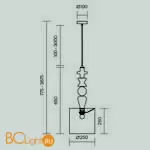 Подвесной светильник Maytoni Comforty new MOD298PL-01W1 - Фото 6